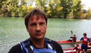 Gignac : les minimes du kayak s'entraînent pour les championnats de France