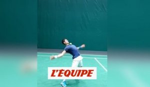 Djokovic galère plus que Zlatan pour le Matrix Challenge - Tennis - WTF