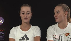 Masters de double - Mladenovic : ''Une semaine intense''