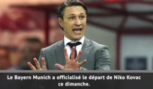 10e j. - Kovac au Bayern, c'est fini