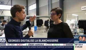 La France qui bouge: Georges digitalise la blanchisserie, par Julien Gagliardi - 04/11