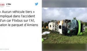 Accident d’un car Flixbus sur l’A1. « Aucun véhicule tiers » impliqué selon le parquet d’Amiens