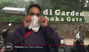 New Delhi : un immense nuage de pollution s'abat sur la ville