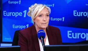 Mesures du gouvernement sur l'immigration : "une escroquerie politique, un enfumage assez traditionnel", selon Marine Le Pen