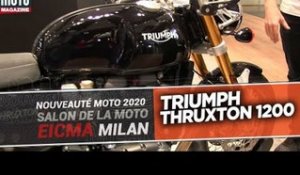 TRIUMPH THRUXTON 1200 RS - SALON MILAN EICMA