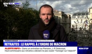 Réforme des retraites: Emmanuel Macron rappelle à l'ordre Jean-Paul Delevoye