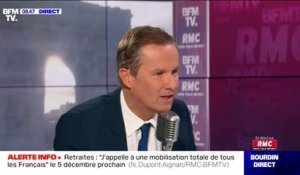 "En France, il n'y a aucune stigmatisation des Français musulmans qui pratiquent leur foi" Nicolas Dupont-Aignan explique pourquoi il ne participera pas à la marche contre l'islamophobie
