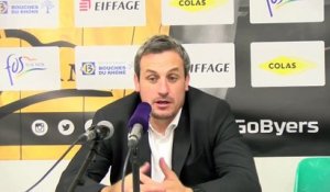 Rémi Giuitta après la défaite de Fos contre Nantes - partie 2