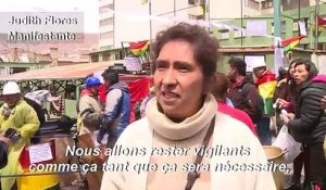 Bolivie: des manifestants maintiennent des barricades à La Paz