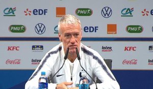 Bleus - Deschamps : "Ma détermination et mon envie sont toujours au maximum"