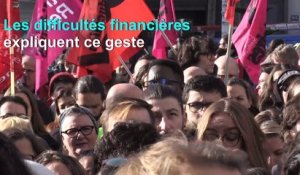 Etudiant immolé: rassemblement devant le CROUS de Lyon