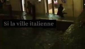 Venise inondée par une "acqua alta" historique
