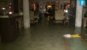 Venise inondée par une « acqua alta » historique