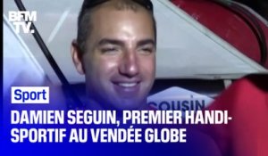 Damien Seguin, premier handisportif à participer au Vendée Globe