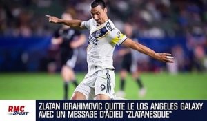 "Je suis venu, j’ai vu, j’ai vaincu", Ibrahimovic salue les LA Galaxy à sa façon