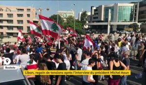 Liban : regain de tensions après l'interview du président Michel Aoun