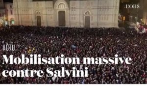 En Italie, Bologne se mobilise en masse contre la Ligue de Salvini