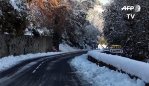 Les conséquences de la neige en Rhône-Alpes