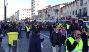 Gilets jaunes Marseille : Une mobilisation forte et dans le calme