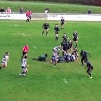 Magnifique essai inscrit par Corentin Brutus (Suresnes) contre Villefranche-sur-Saône