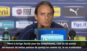 Italie - Mancini :"Je ne m'attendais pas à 10 victoires"