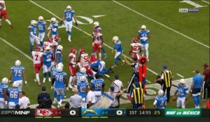 NFL : Les Chiefs plombent les Chargers