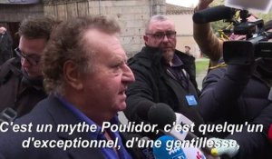 Amis, champions et anonymes au dernier hommage à Raymond Poulidor