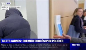 Gilets jaunes: premier procès d'un policier pour des violences à Paris