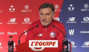 Galtier «Campos est investi à 200%» - Foot - L1 - Lille