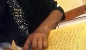 PELERINAGE: Selbé Ndom en pleine lecture du Coran au mausolée de Serigne Touba