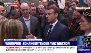 Emmanuel Macron évoque "un constat d'échec" concernant la reprise de Whirpool