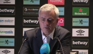 FOOTBALL : Premier League : 13e j - Mourinho: "J'appartiens au terrain. Aujourd'hui, j'étais à ma place"