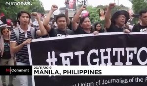 Dix ans après, les Philippines commémorent un massacre visant des journalistes