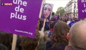 Paris : des milliers de personnes défilent pour dire «stop» aux violences faites aux femmes