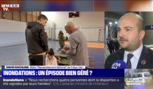 David Rachline, maire de Fréjus: "L'Argens reste à un niveau très préoccupant, toutes les zones ne sont pas encore habitables"
