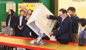 Participation record pour un scrutin local à Hong Kong