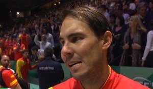 Coupe Davis - Nadal : "Merci à la vie pour ce moment"