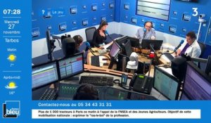 La matinale de France Bleu Occitanie - Emission du mercredi 27 novembre 2019