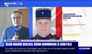 "Nous sommes infiniment tristes" et en même temps "très fiers de notre fils", Jean-Marie Bockel, sénateur et père d'un militaire tué au Mali témoigne