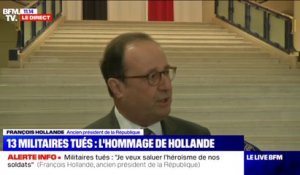 Armée française au Mali: "Cette décision prise en 2013 vaut encore" (François Hollande)