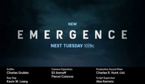 Emergence - Promo 1x09