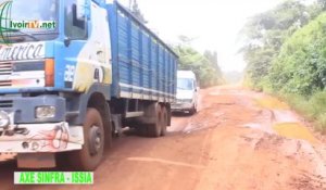 Axe Sinfra-Issia: Avec le délabrement du bitume, Les coupeurs de route font la loi