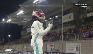 Hamilton en pôle position