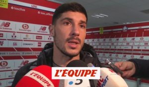 Pied «On voulait surtout la victoire» - Foot - L1 - Lille