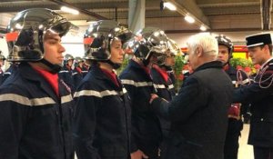 Les pompiers coutançais ont fêté la Sainte-Barbe.