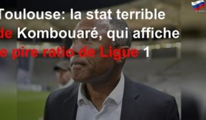 Toulouse: la stat terrible de Kombouaré, qui affiche le pire ratio de Ligue 1