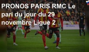 PRONOS PARIS RMC Le pari du jour du 29 novembre Ligue 2
