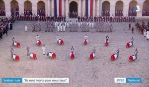Hommage aux militaires tués au Mali : une décoration à titre posthume