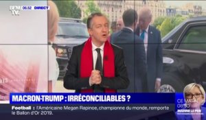 ÉDITO - Macron-Trump: "Être contre l'autre, ça leur est utile, voire indispensable"