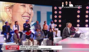 Le monde de Macron: Grève du 5 décembre, Marine Le Pen appelle à manifester ! – 03/12